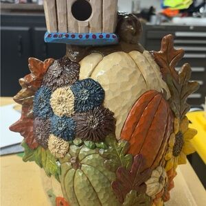 Autumn Harvest Decorative Vase